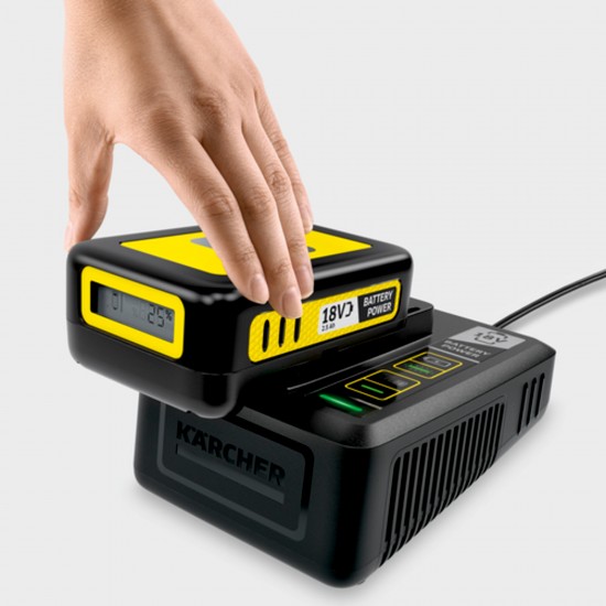 Σετ μπαταρίας & ταχυφορτιστή Battery Power 18V / 2,5Ah *EU