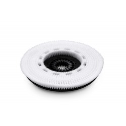 Disc brush white complete D41, πολύ μαλακό, ασπρο, 406 mm