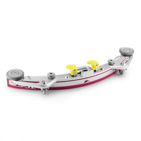 Suction bar parabolic 850mm/33in, 850 mm