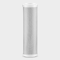 Active carbon filter block form