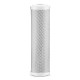 Active carbon filter block form